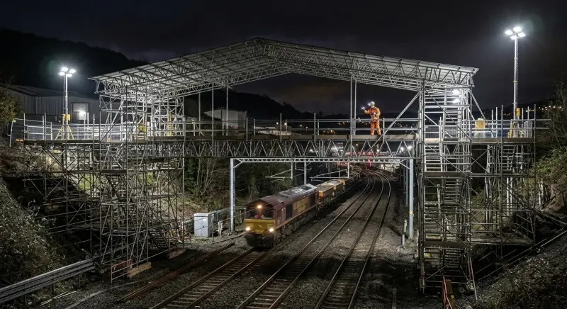 Rail Scaffolding — scaffolding services in South Wales