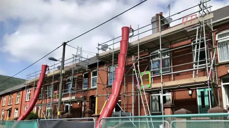 Chimney Scaffolding — scaffolding services in South Wales