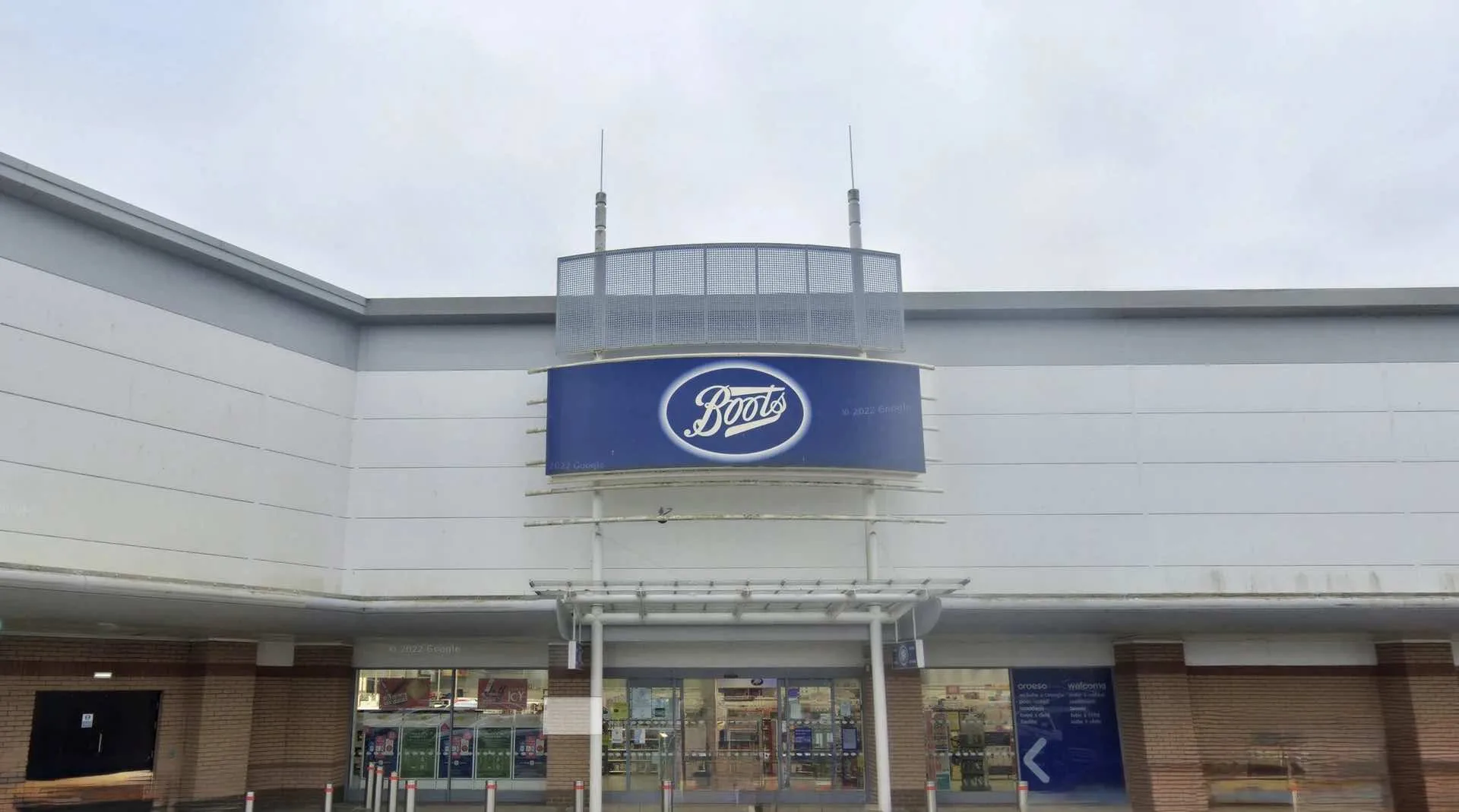 Boots, Llanelli — scaffolding by Trust Scaffolding