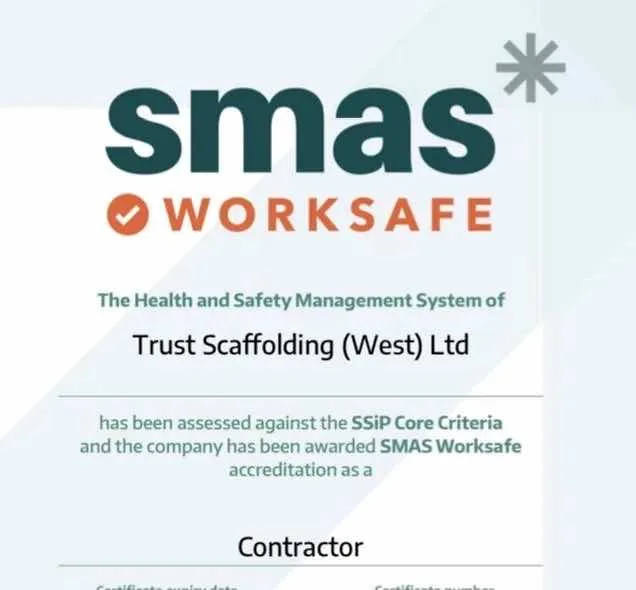 Rail Scaffolding scaffolding in South Wales — image 1