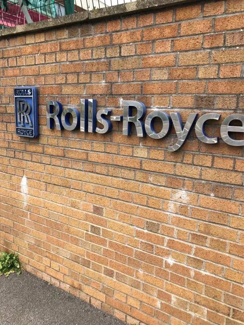 Trust Scaffolding at Rolls-Royce Bristol facility