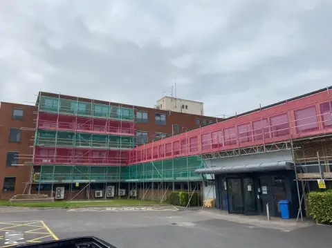 Commercial Safety Netting Exterior by Trust Scaffolding in Bristol