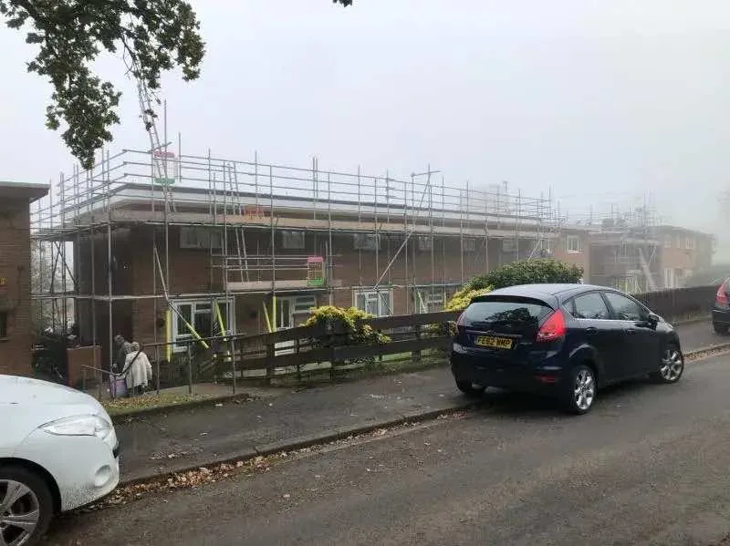 Domestic scaffolding hire in Haverfordwest