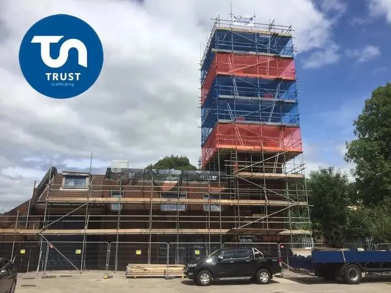 Safety Netting scaffolding in South Wales — image 4